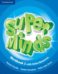 Okładka książki Super Minds 1 Workbook +Online