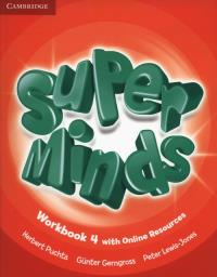 Okładka książki Super Minds 4 Workbook +Online