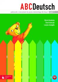 Okładka książki ABCDeutsch 2. Podr.z ćw. + CD w.2013 PWN