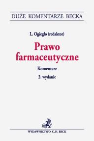 Okładka książki Prawo farmaceutyczne. Komentarz DKB