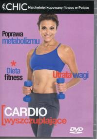 Cardio wyszczuplające DVD. Wydawca: Mayfly. ZdrowePodejscie.pl Opakowanie Cardio wyszczuplające DVD