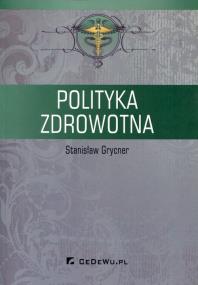 Okładka książki Polityka zdrowotna