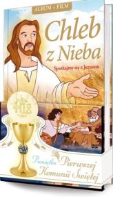Okładka książki Chleb z Nieba. Spotkajmy się z Jezusem + DVD