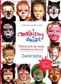 Okładka książki Malujemy świat. Podr. do nauki malowania twarzy