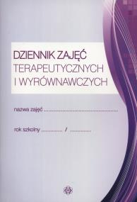 Okładka książki Dziennik zajęć terapeutycznych i wyrównawczych
