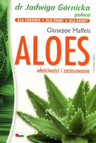 Aloes. Autor: Giuseppe Maffeis. ZdrowePodejscie.pl Okładka książki Aloes