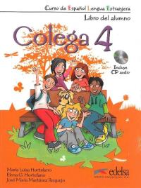 Okładka książki Colega 4 podręcznik + ćwiczenia + CD