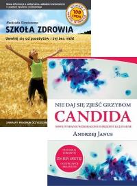 Zdjęcie produktu Szkoła zdrowia i Jak nie dać się zjeść grzybom Candida - pakiet