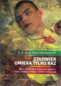 Okładka książki Człowiek umiera tylko raz