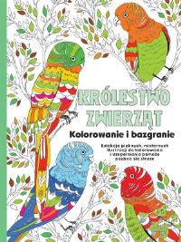 Okładka książki Królestwo zwierząt. Kolorowanie i bazgranie