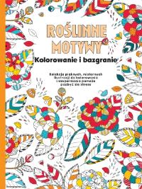 Okładka książki Roślinne motywy. Kolorowanie i bazgranie