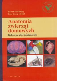 Okładka książki Anatomia zwierząt domowych 2015