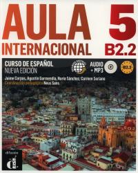 Aula Internacional 5 LO. Podręcznik+CD, nowa edycja. Język h. Autor: Corpas Jaime, Garmendia Agustin, Quintana Sanchez Nuria. ZdrowePodejscie.pl Okładka książki Aula Internacional 5 LO. Podręcznik+CD, nowa edycja. Język h