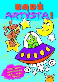 Okładka książki Bądź artystą zeszyt niebieski