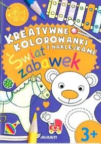 Okładka książki Kolorowanka Świat zabawek