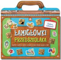 Okładka książki Łamigłówki przedszkolaka