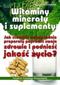 Okładka książki Witaminy, minerały i suplementy