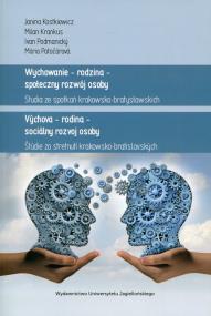 Okładka książki Wychowanie - rodzina - społeczny rozwój osoby.