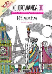 Okładka książki Kolorowanka 3D Miasta