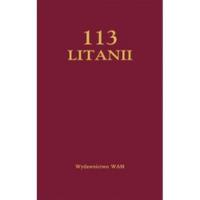 113 Litanii bordo. Autor: Opracowanie Jerzy Lech Kontkowski SJ. ZdrowePodejscie.pl Okładka książki 113 Litanii bordo