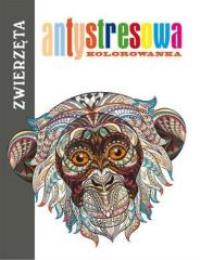 Okładka książki Antystresowa kolorowanka. Zwierzęta