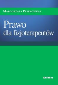 Okładka książki Prawo dla fizjoterapeutów