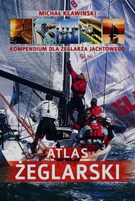 Atlas żeglarski. Autor: Michał Klawinski. ZdrowePodejscie.pl Okładka książki Atlas żeglarski