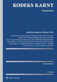 Okładka książki Kodeks karny Komentarz