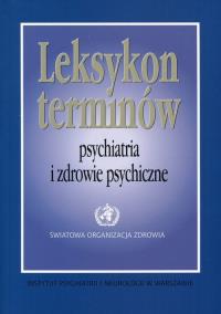 Opakowanie Leksykon terminów Psychiatria i zdrowie psychiczne