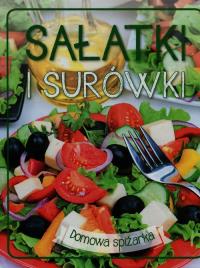 Okładka książki Sałatki i surówki Domowa spiżarka