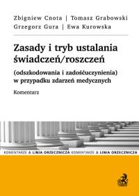 Okładka książki Zasady i tryb ustalania świadczeń/roszczeń