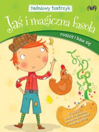 Okładka książki Baśniowy teatrzyk Jaś i magiczna fasola