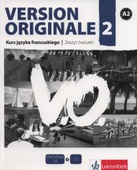 Version originale 2 Zeszyt ćwiczeń. Autor: Laetitia Pancrazi. ZdrowePodejscie.pl Okładka książki Version originale 2 Zeszyt ćwiczeń