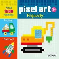 Okładka książki Pixel art Pojazdy