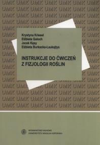 Okładka książki Instrukcje do ćwiczeń z fizjologii roślin