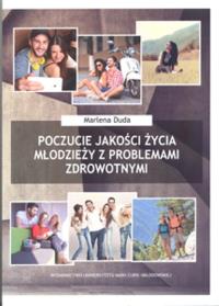 Okładka książki Poczucie jakości życia młodzieży z problemami...