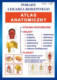 Okładka książki Porady lek. rodzinnego. Atlas anatomiczny Nr 109