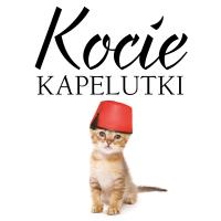 Kocie kapelutki. Autor: Kat Scratching. ZdrowePodejscie.pl Okładka książki Kocie kapelutki