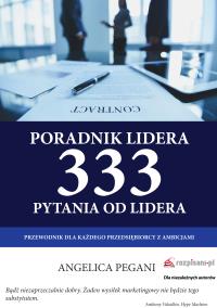 Okładka książki Poradnik lidera. 333 pytania od lidera