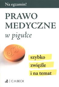 Okładka książki Prawo medyczne w pigułce