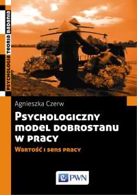 Okładka książki Psychologiczny model dobrostanu w pracy. Wartość i sens pracy