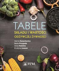 Okładka książki Tabele składu i wartości odżywczej żywności