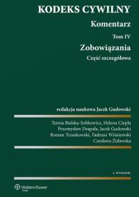 Okładka książki Kodeks cywilny Komentarz Tom 4 i 5 Zobowiązania Część szczegółowa
