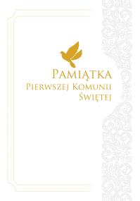 Okładka książki Pamiątka Pierwszej Komunii Świętej A4