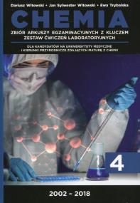 Okładka książki Chemia Tom 4  Zbiór arkuszy egzaminacyjnych z kluczem 2002-2018