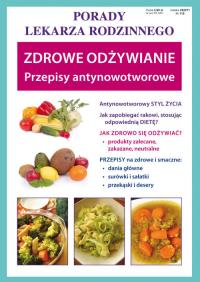 Porady lek. rodzinnego. Zdrowe odżywianie Nr115. Autor: Sylwia Szczepańska (opr.). ZdrowePodejscie.pl Okładka książki Porady lek. rodzinnego. Zdrowe odżywianie Nr115