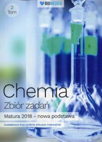 Chemia zbiór zadań matura 2018 Tom 2-poziom rozszerzony. Wydawca: BIOMEDICA. ZdrowePodejscie.pl Opakowanie Chemia zbiór zadań matura 2018 Tom 2-poziom rozszerzony