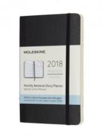 Opakowanie Kalendarz miesięczny 12MP czarny MOLESKINE