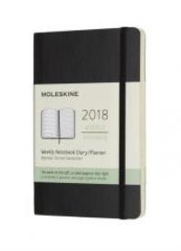Opakowanie Kalendarz tygodniowy 12MP czarny MOLESKINE