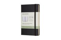 Opakowanie Kalendarz tygodniowy wertikalny Moleskine 12M P, twarda oprawa, czarny